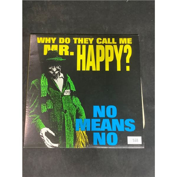 NO MEANS NO WHY DO THEY CALL ME MR HAPPY VINYL RECORD Able Auctions no-means-no-why-do-they-call-me-mr-happy-vinyl-record-able-auctions