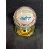 Image 2 : *NO COA* AUTOGRAPHED KEN GRIFFEY JR. BASEBALL WITH GOLD COLOURED BASEBALL HOLDER