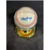 Image 2 : *NO COA* AUTOGRAPHED KEN GRIFFEY JR. BASEBALL WITH GOLD COLOURED BASEBALL HOLDER