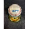 Image 2 : *NO COA* AUTOGRAPHED KEN GRIFFEY JR. BASEBALL WITH GOLD COLOURED BASEBALL HOLDER