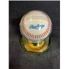 Image 2 : *NO COA* AUTOGRAPHED KEN GRIFFEY JR. BASEBALL WITH GOLD COLOURED BASEBALL HOLDER