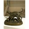 Image 1 : BRONZE FIGURE 2 DOGS