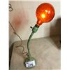 Image 1 : TESTED WORKING VINTAGE PERKINS TABLE LAMP WITH COLOURED LIGHTBULB
