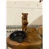Image 2 : 3 HAND CARVED WOODEN FOLK ART