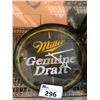 Image 1 : MILLER GENUINE DRAFT WALL CLOCK