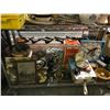 Image 1 : ASSORTED COLLECTABLES INCLUDING; WALL CLOCKS, PICTURES, PAN SET, KENMORE HAIR DRYER AND MORE