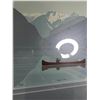 Image 2 : FRAMED ARTIST PRINT BY ROY H. VICKERS TITLED MEGIN LAKE