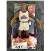 Image 2 : MICHAEL JORDAN SPACE JAM FIGURE AND UPPER DECK CARD SP1 BASEBALL CARD