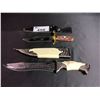 Image 1 : THE ZACHARY CROCKETT COLLECTION WILDLIFE THEMED STAINLESS STEEL KNIFE (WITH COA #05170018) &
