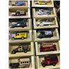 Image 8 : ASSORTED LLEDO DIE CAST MODEL VEHICLES WITH ADVERTISEMENTS INCLUDING; KIWI BOOT POLISH, NESTLE,