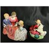 Image 1 : 2 ROYAL DOULTON PORCELAIN FIGURINES; HOME AGAIN AND THE BEDTIME STORY