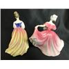 Image 2 : 2 ROYAL DOULTON PORCELAIN FIGURINES;  ALEXANDRA AND ELAINE