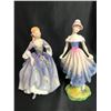 Image 1 : 2 ROYAL DOULTON PORCELAIN FIGURINES; NICOLA AND MADELEINE