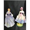Image 2 : 2 ROYAL DOULTON PORCELAIN FIGURINES; NICOLA AND MADELEINE