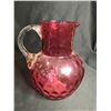 Image 2 : CRANBERRY GLASS POURER
