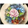 Image 2 : HAND PAINTED AYNSLEY FLORAL BONE CHINA PLATE SIGNED J.A. BAILEY