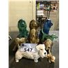 Image 1 : ASSORTED SYLVAC POTTERY DOG FIGURES