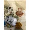 Image 2 : ASSORTED COLLECTABLES; SMALL VASES, BEAR FIGURINE, AND MORE