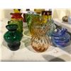 Image 2 : ASSORTED COLLECTABLES; SMALL GLASS VASES AND GLASSWARE