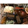 Image 2 : ASSORTED COLLECTABLES INCLUDING; ANTIQUE TELEPHONE, VINTAGE RADIO, POULTRY KILLER, KETTLE AND MORE