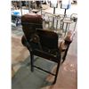 Image 2 : ANTIQUE BARBERS CHAIR