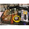 Image 2 : ASSORTED TOOLS; WIRE CUTTERS, SOCKET SET, BLACK AND DECKER WEED WACKER MASTERCRAFT PNEUMATIC TOOL