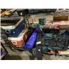 Image 1 : ASSORTED CAMPING SUPPLIES; COOLER, BACKPACK, ROLLING MATS AND MORE