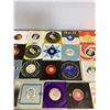 Image 3 : ASSORTED 45 RPM VINYL RECORDS ARTISTS INCLUDE JOE WEAVER, TAPPER ZUKIE, MIGHT DIAMONDS, ROGER