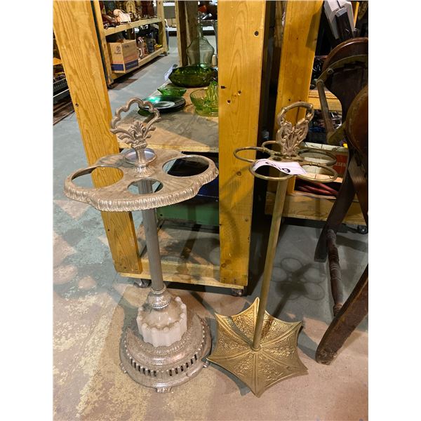 VINTAGE UMBRELLA STAND AND ASHTRAY