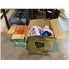 Image 1 : BOX OF NEW SOAPS AND ASSORTED BOOKS