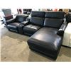 Image 1 : ELECTRIC RECLINING SECTIONAL WITH 2 OUTLETS AND 2 USB PORTS IN STORAGE COMPARTMENT AND ADJUSTABLE