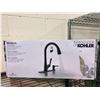 Image 1 : KOHLER MALLECO TOUCHLESS PULL DOWN KITCHEN FAUCET WITH SOAP/ LOTION DISPENSER IN MATTE BLACK FINISH