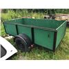 Image 2 : GREEN UTILITY TRAILER, NO REGISTRATION