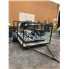 Image 1 : FLAT DECK TRAILER WITH HOVERCRAFT NO REGISTRATION