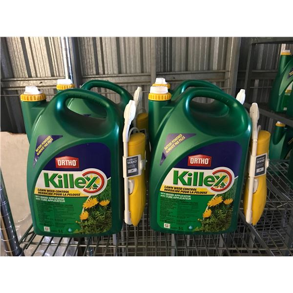 *ALL NEW* 4 X 5L KILLEX LAWN CONTROL BATTERY POWERED WAND