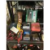 Image 1 : ASSORTED ITEMS INCLUDING; VOLTAGE TESTERS, DRILL BIT SET, OIL PRESSURE TEST KIT & MORE