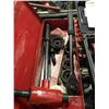 Image 2 : TOOLBOX WITH PROTO PROFESSIONAL SOCKET WRENCH, SQUARE HEX DRIVE WRENCH & ASSORTED BITS