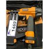 Image 2 : RIDGID BRAD NAILER MODEL #R213BNA WITH CARRYING CASE