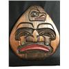 Image 2 : FIRST NATIONS HAND CARVED & PAINTED PLAQUE BY JACKSON ROBERTSON OF THE KWAKWAKA'WAKW NATION