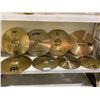 Image 1 : ASSORTED CYMBALS INCLUDING; ZILDJIAN, WOHAN, SABIAN, AAX & MORE