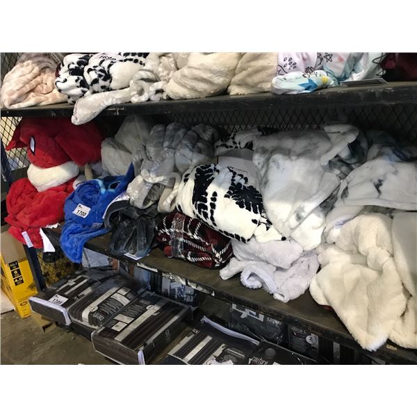 ASSORTED THROW BLANKETS