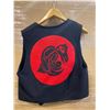 Image 2 : FIRST NATIONS VEST SIZE M BY KARL HARRIS DESIGNS STO:LO NATION CANADA