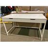 Image 1 : WHITE 2 DRAWER DESK