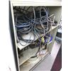 Image 3 : 2 SHELVING UNITS 36X14X46-1/2" (NO SHELVES) WITH CONTENTS INCLUDING; WATER VALVES, HOSE CLAMPS,