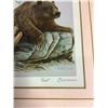 Image 2 : FRAMED PICTURE. 11" X 13" THE BEAR, SUSAN J COLEMAN