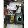 Image 1 : DEWALT DCB10712V-20V BATTERY CHARGER, AND DEWALT DW9116 7.2V-18V BATTERY CHARGER