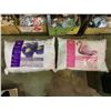Image 1 : 2 QUEEN SIZE PILLOWS: CANADIAN FEATHER & DOWN HUTTERITE WHITE GOOSE DOWN & WHITE DOWN