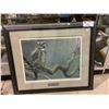 Image 1 : ROBERT BATEMAN "IN THE OAK THE GREAT HORNED OWL" 1800/5000 SIGNED