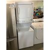 Image 2 : GE STACKING WASHER & DRYER SET MODEL GUAP270EM4WW