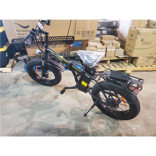 E20 ELECTRIC BIKE, FOLDABLE E-BIKE. 500W / 1000W MOTOR, 35 KMH MAX SPEED, 48 VOLT BATTERY,